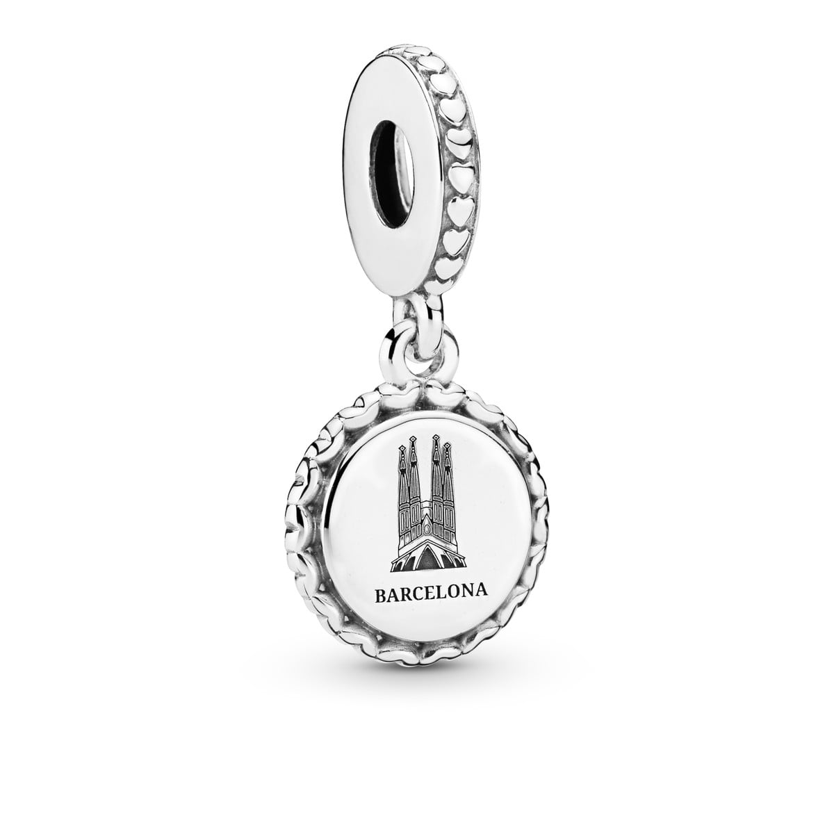 Barcelona Basilica Engravable Dangle Charm