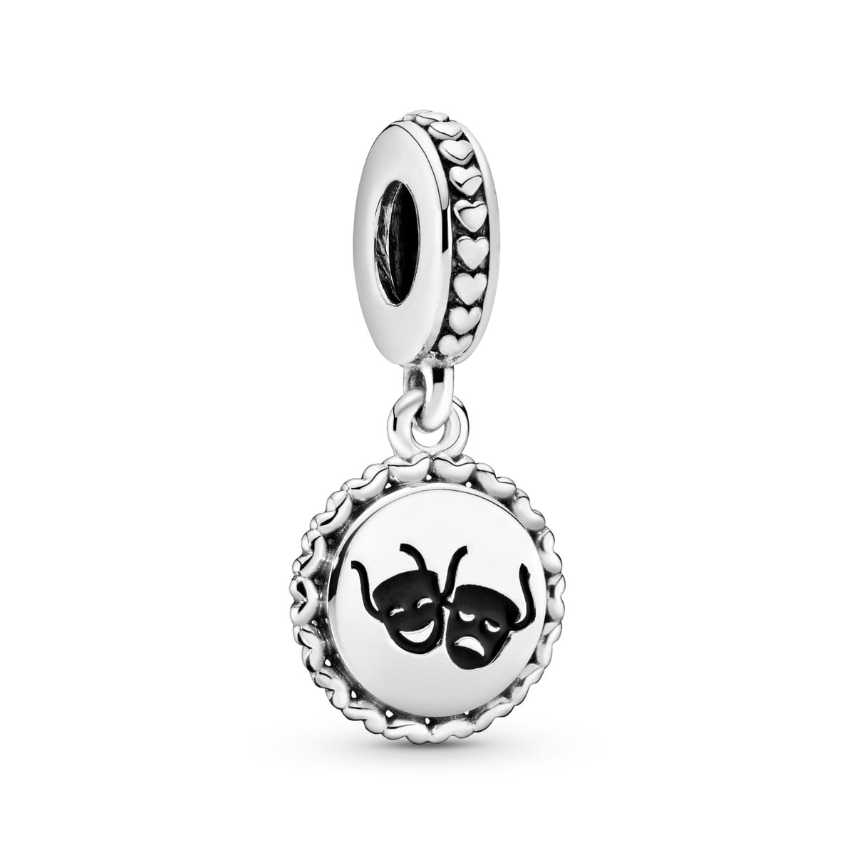 Theatre Masks Dangle Charm