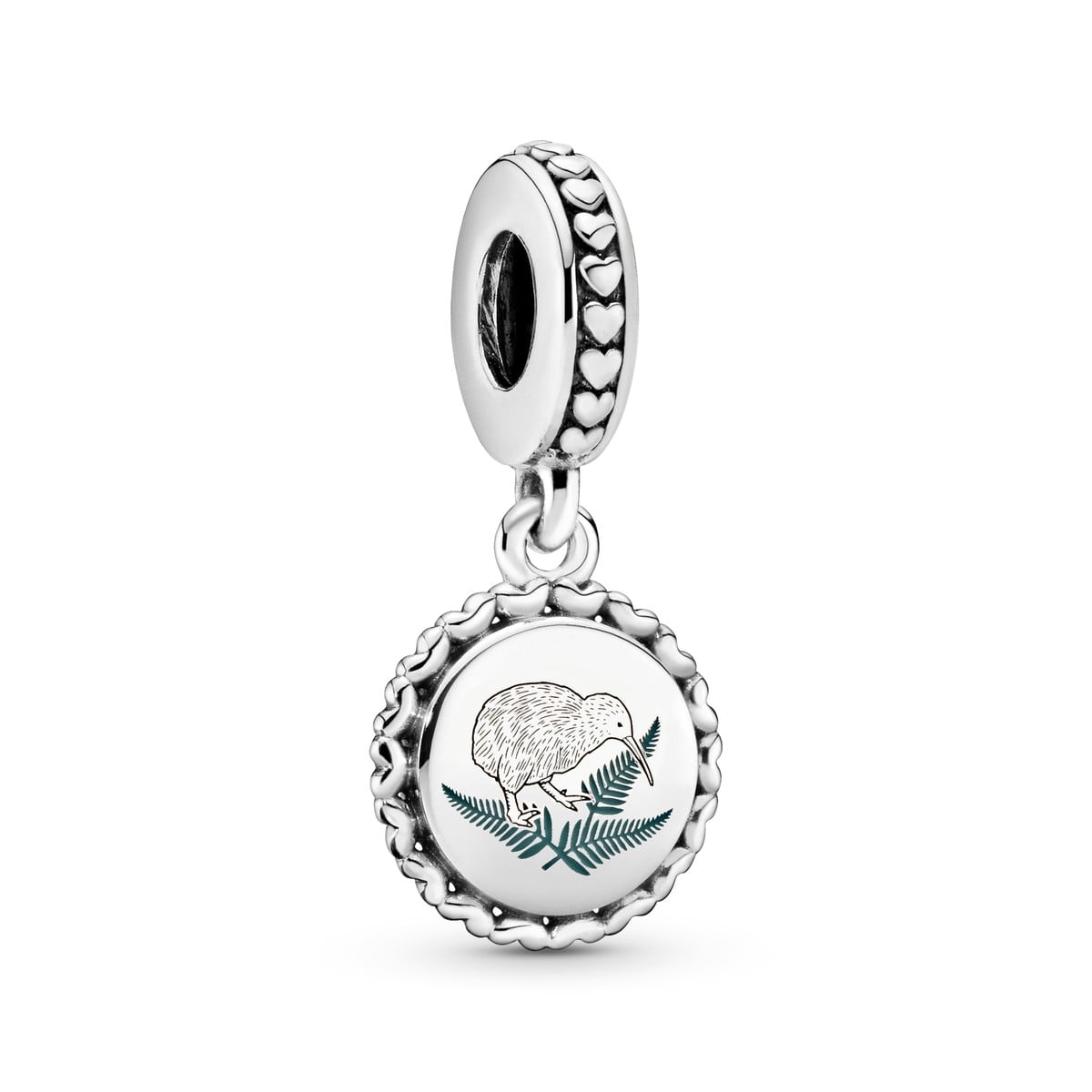 New Zealand Kiwi Bird Dangle Charm