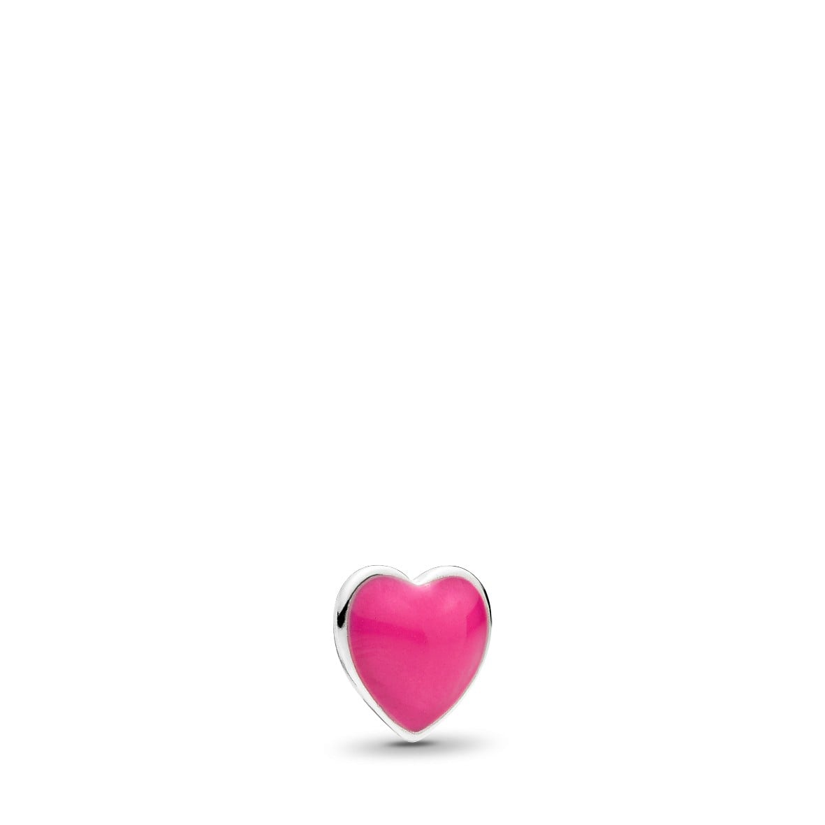 Magenta Heart Petite Locket Charm