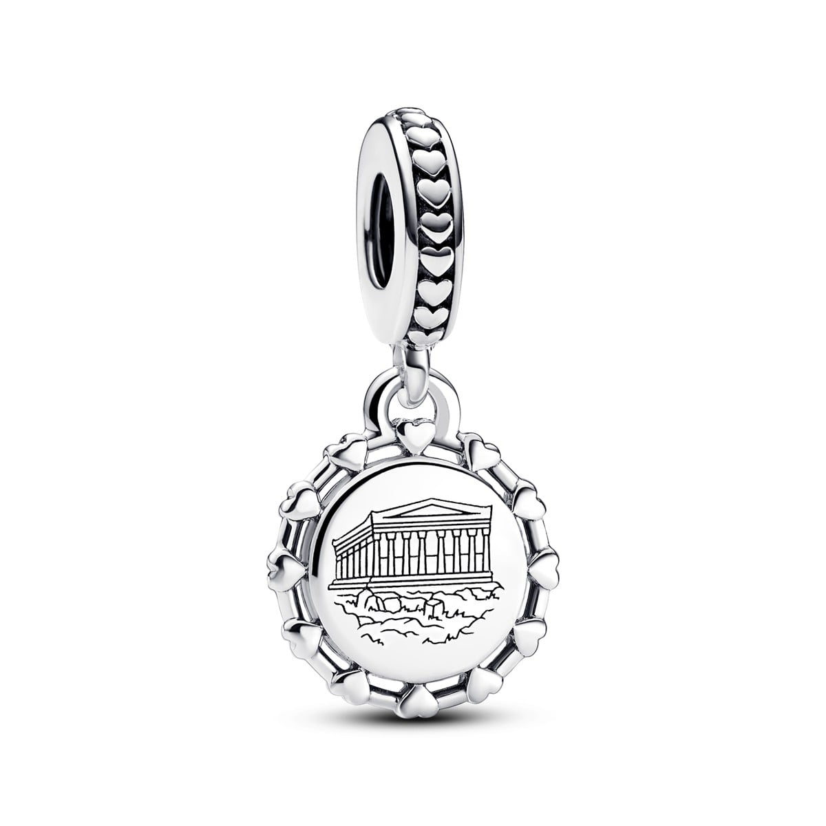 Athens Parthenon Dangle Charm