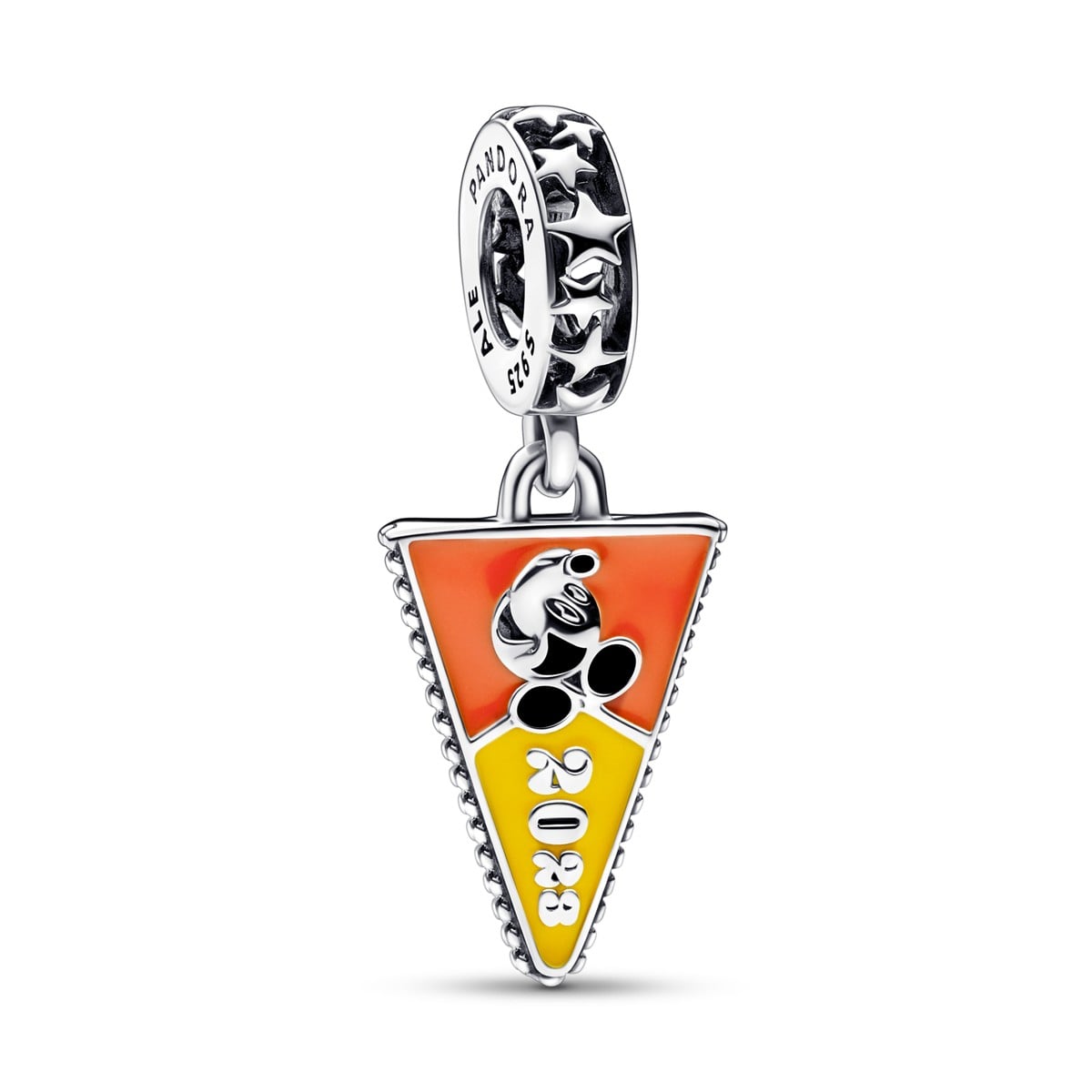 Disney Parks 2023 Mickey Mouse Pennant Dangle Charm