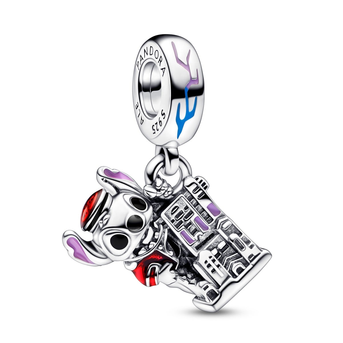 Disney Parks Stitch & Hollywood Tower Hotel Dangle Charm