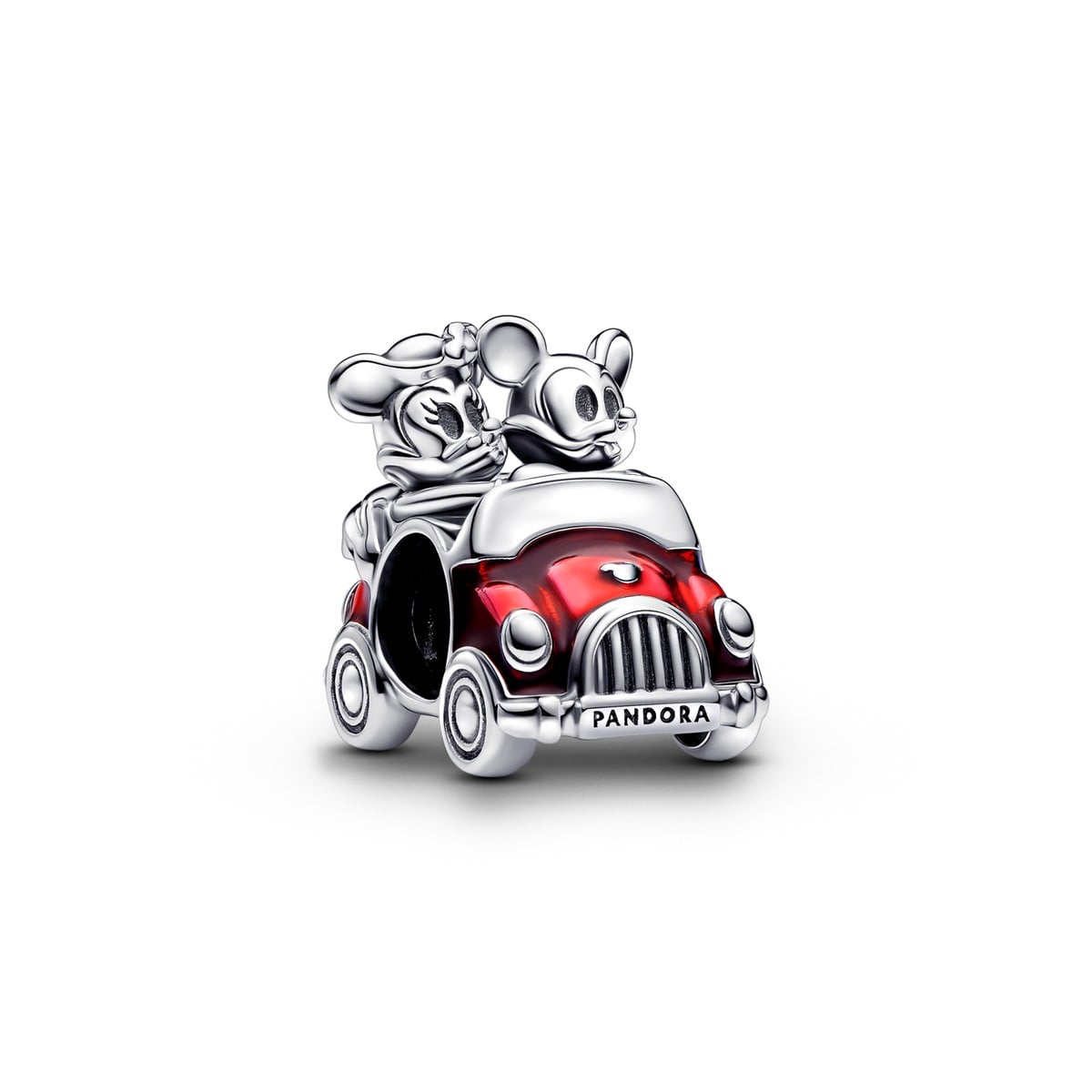 Disney Parks Mickey & Minnie's Runaway Railway Red Car Charm