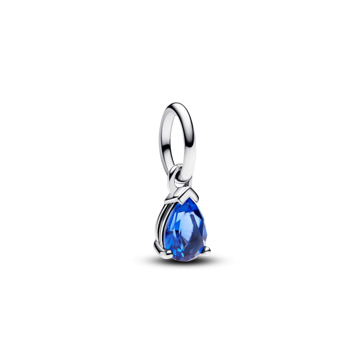 Blue Teardrop Stone Dangle Charm