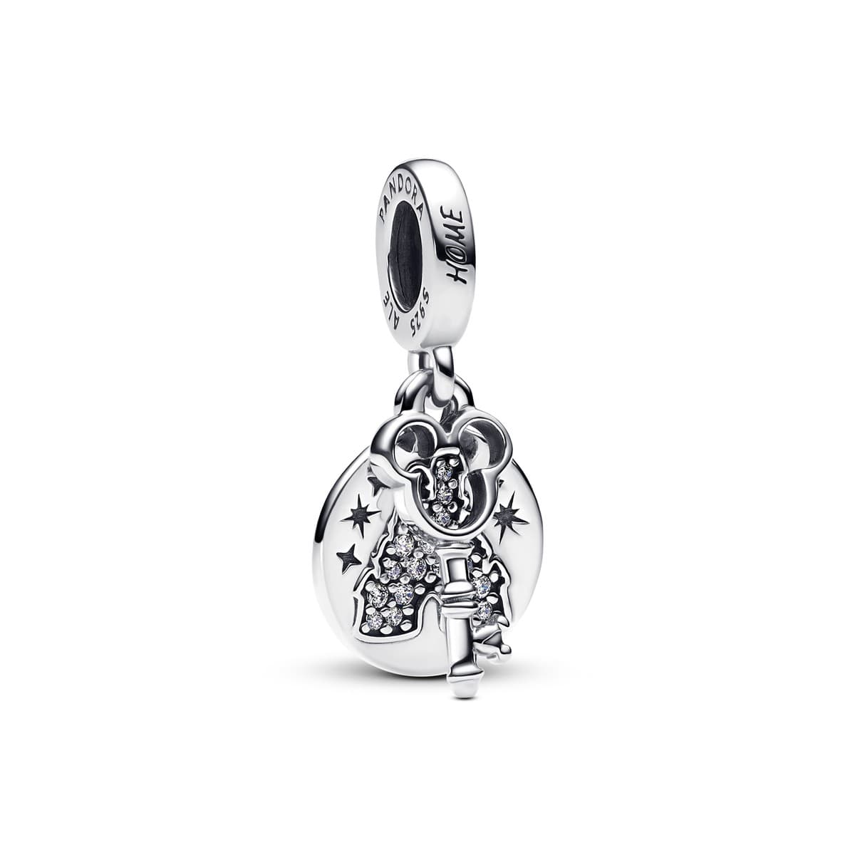 Pandora Disney Mickey Mouse Starry Dangle Charm 793790C01 793790 — Foto 1 von 1