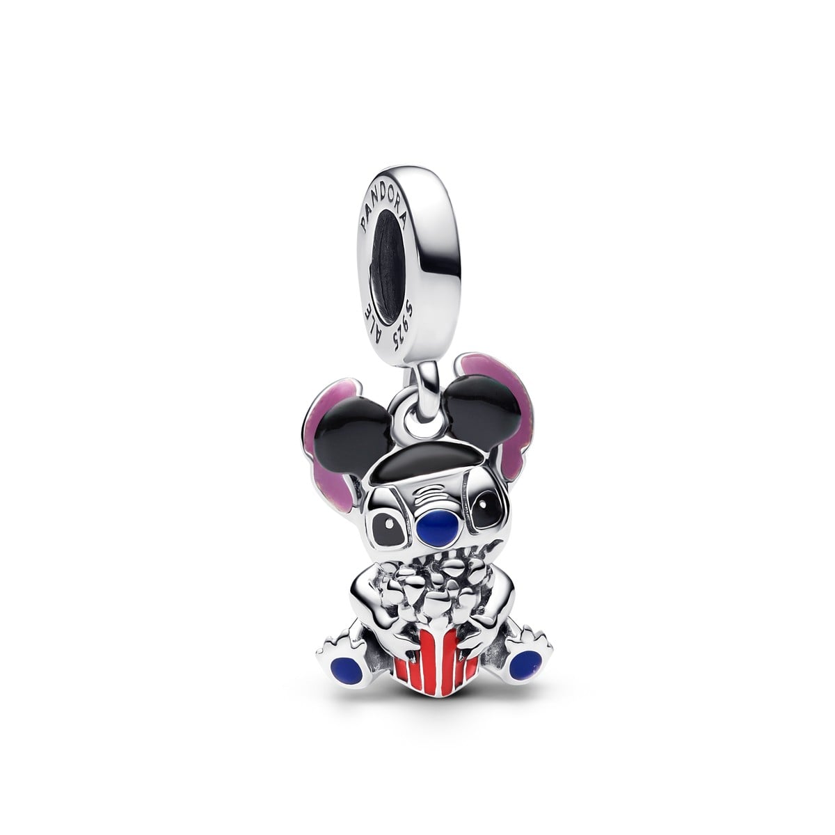 Disney Parks Lilo & Stitch Popcorn Bucket Dangle Charm