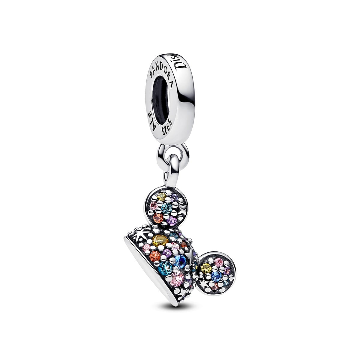 Disney Mickey Mouse Sparkling Ears Dangle Charm