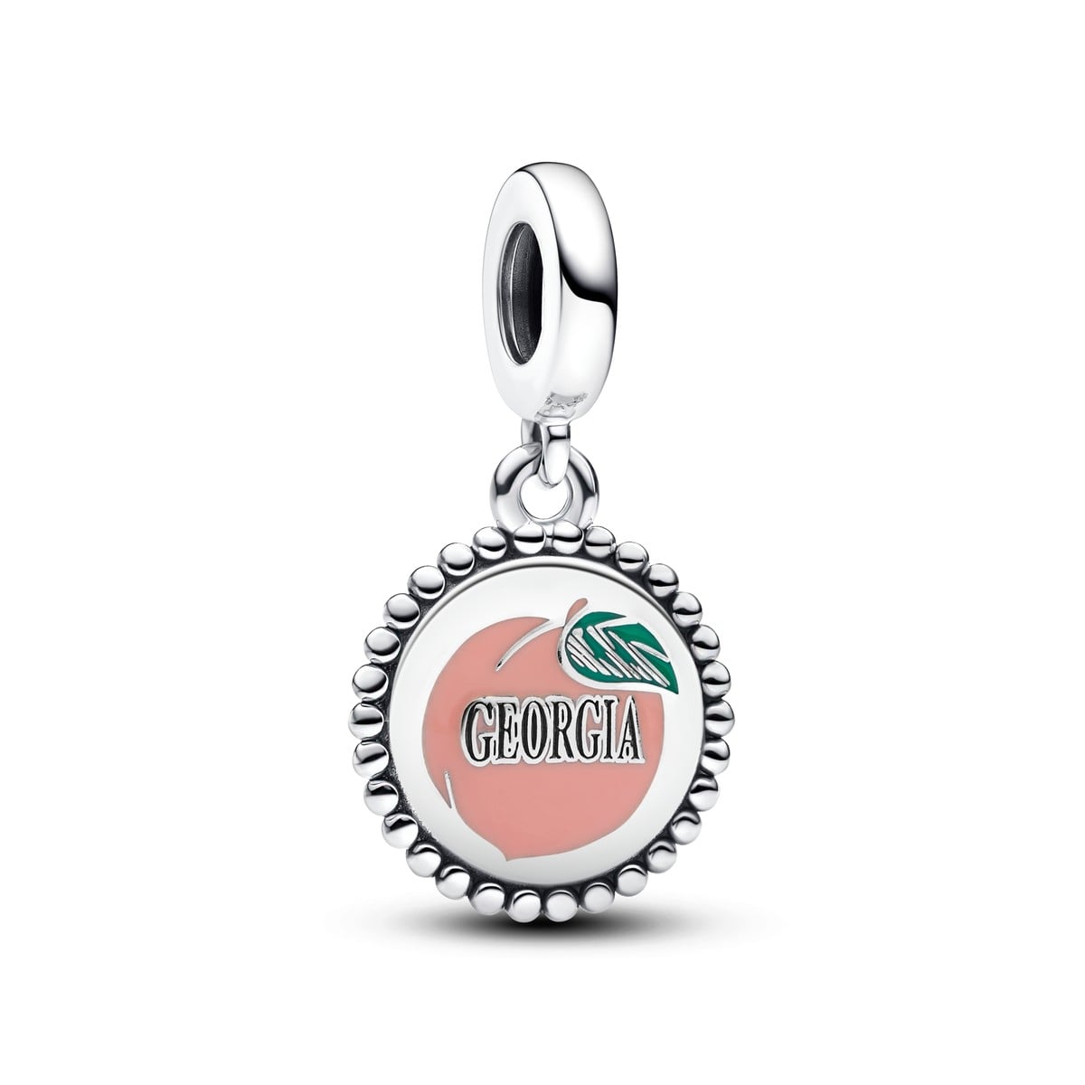 Georgia Peach Dangle Charm