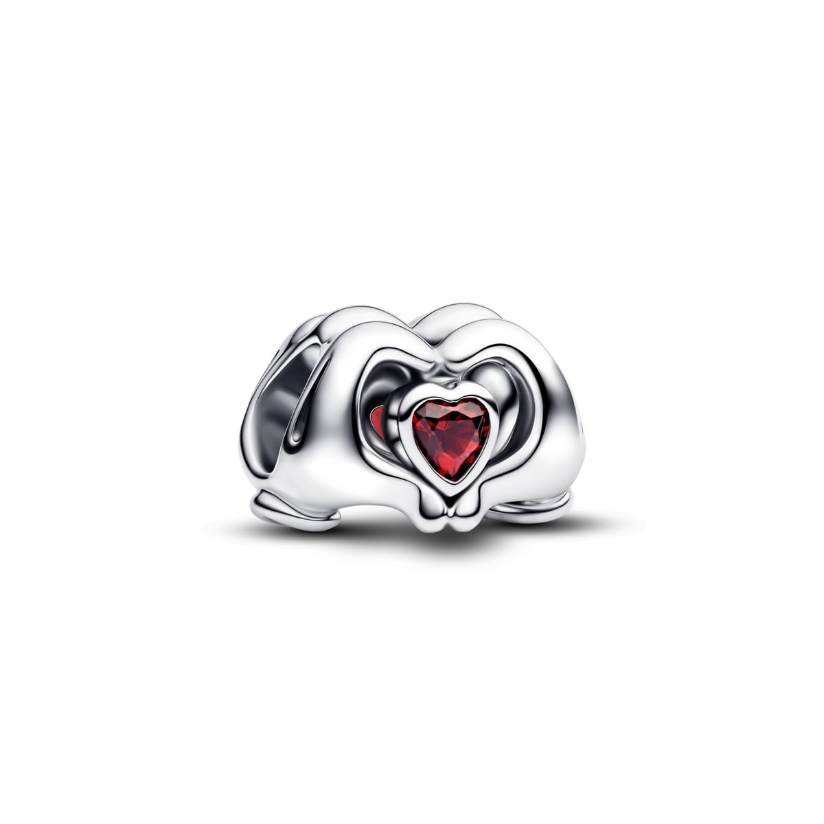 Disney Parks Mickey Mouse Heart Hands Charm