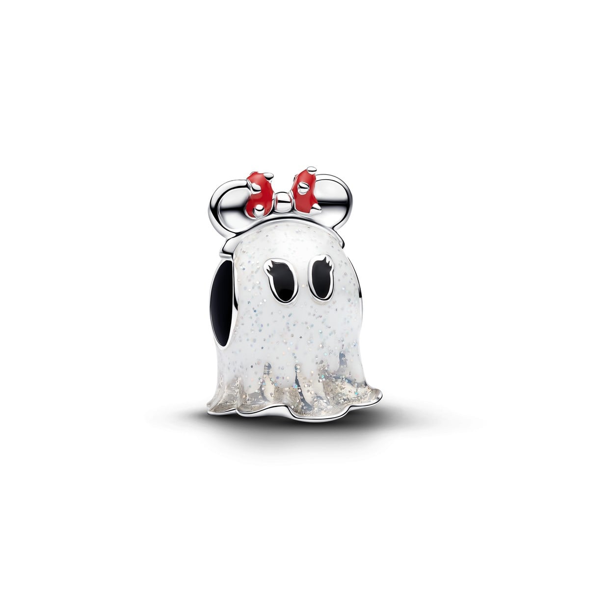 Disney Parks Minnie Mouse Cutie Ghost Glow-in-the-Dark Charm