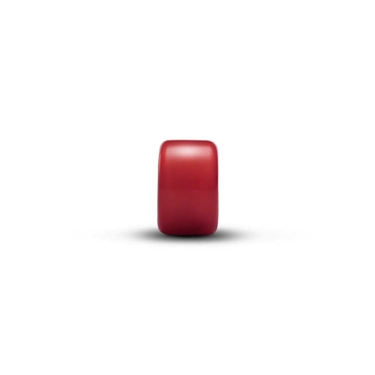 Red Murano Glass Mini Charm