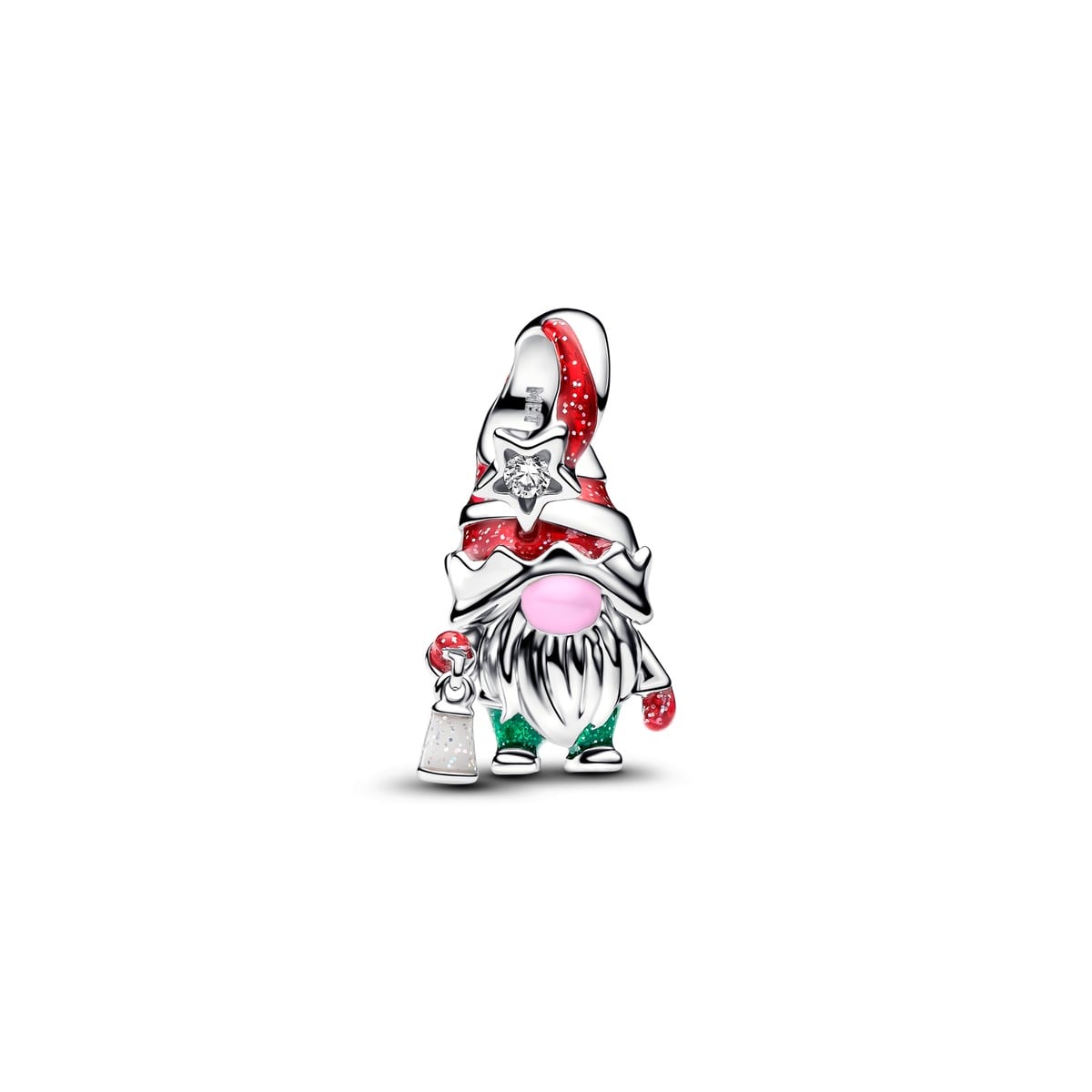 Glow-in-the-dark Gnome Charm