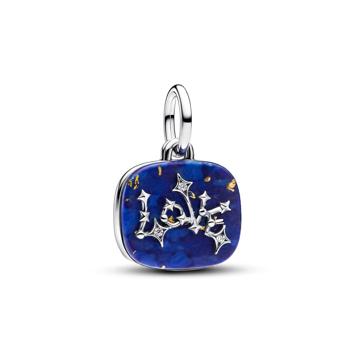 Pandora Celestial Blue Love Constellation Double Dangle Charm 795039C01 795039 — Foto 1 von 1