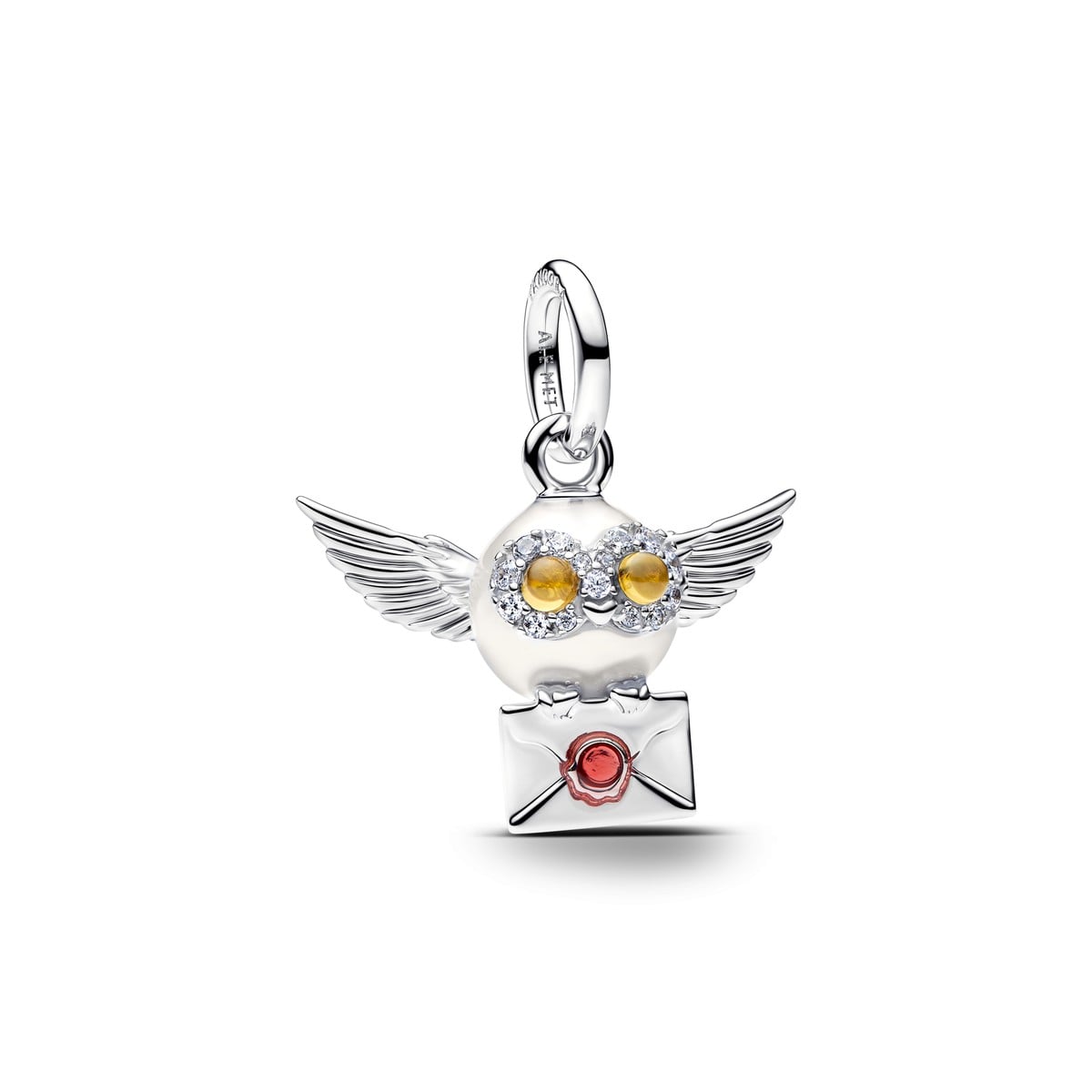Harry Potter Pearlescent Hedwig Letter Dangle Charm
