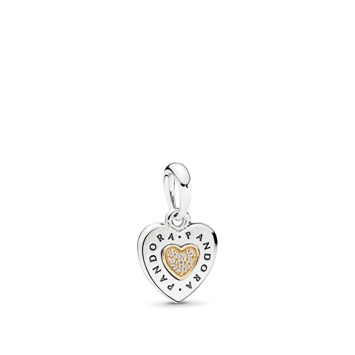 Pandora Signature Heart Pendant