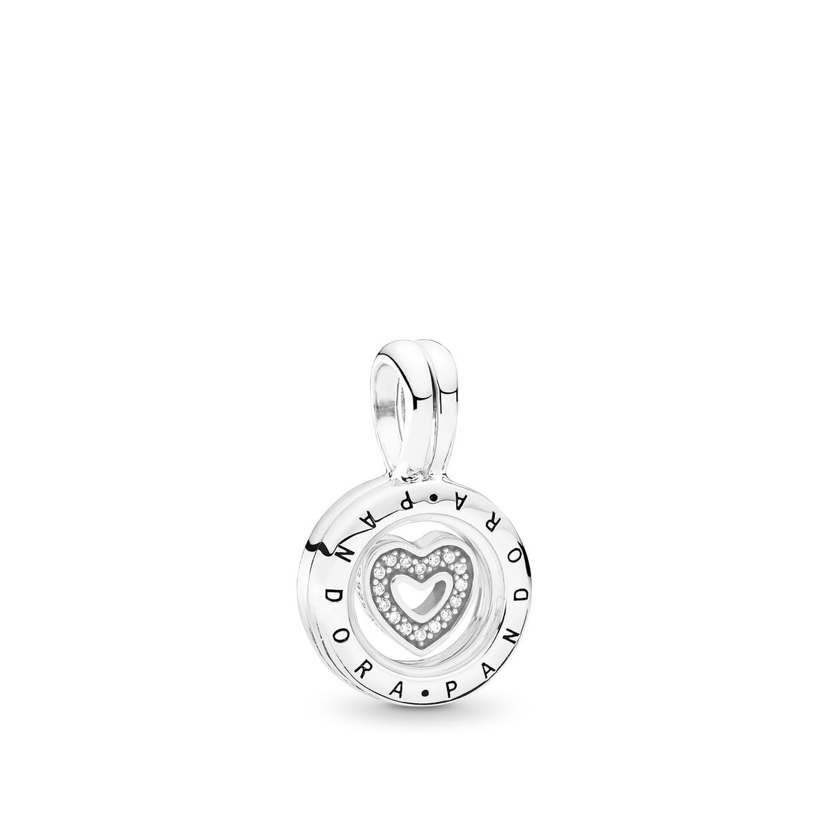Sparkling Pandora Floating Locket Charm