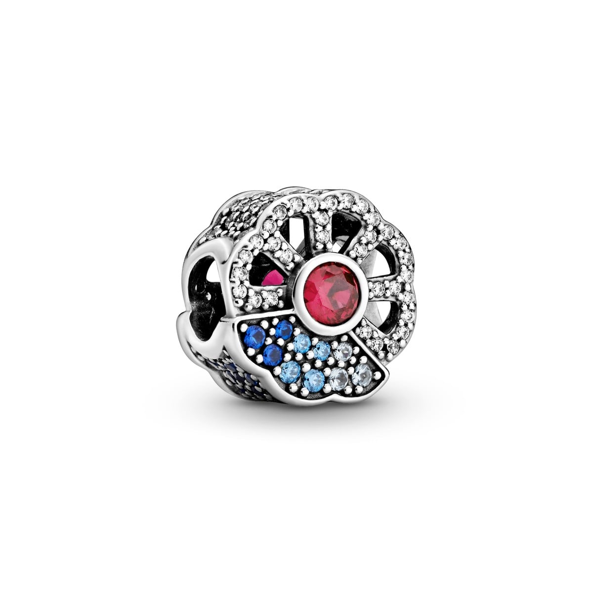 Blue & Pink Fan Charm