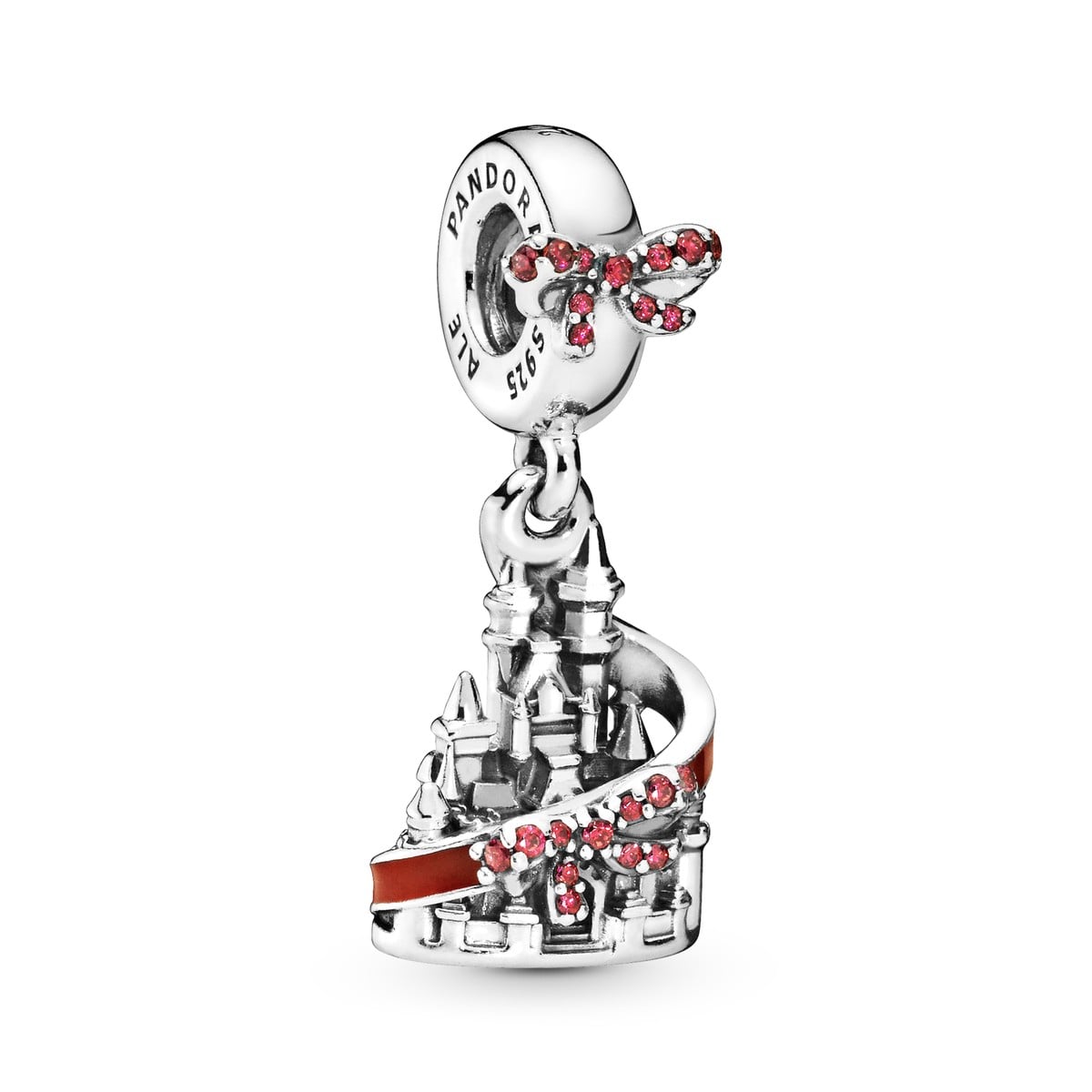 Disney Parks Holiday Castle Dangle Charm