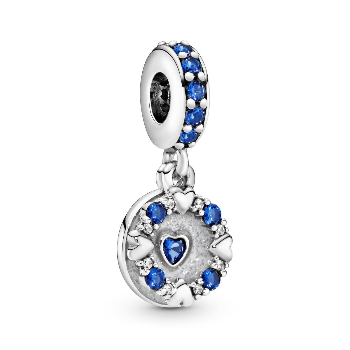 Sparkling Hearts Dangle