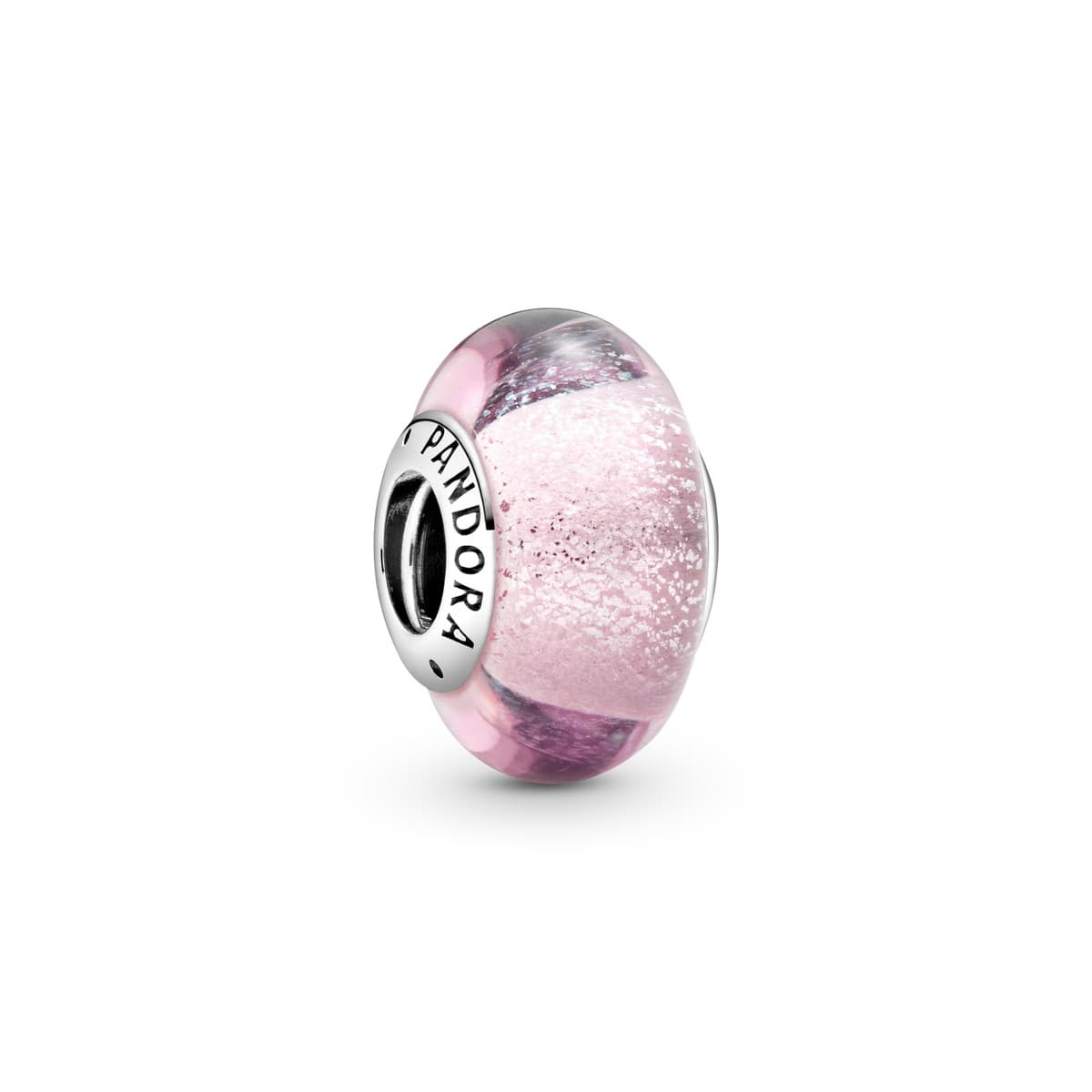 Pandora Glittering Pink Murano Glass Charm 798835C00 798835 — Foto 1 von 1