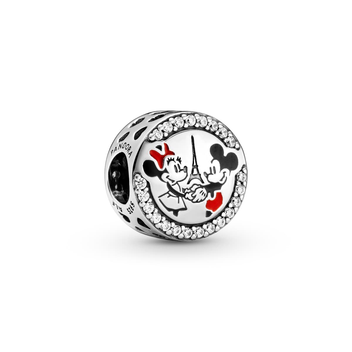 Pandora Mickey & Minnie Eiffel Tower Charm 799283C01 799283 — Foto 1 von 1