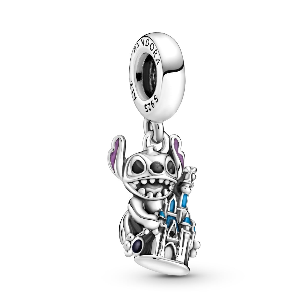 Stitch & Castle Dangle Charm