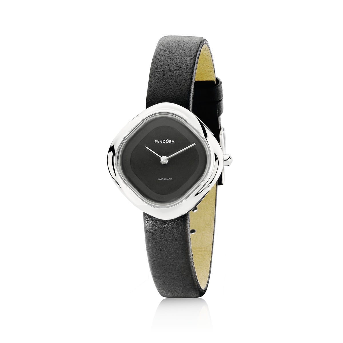 Black Leather, Stainless Steel