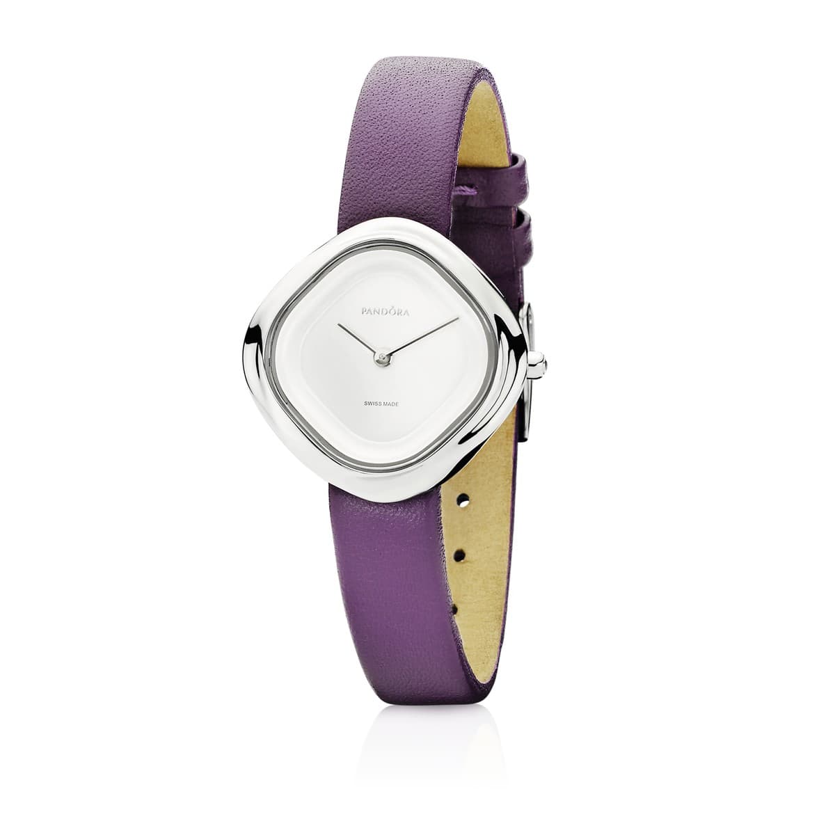 Pandora Purple Leather, Stainless Steel 811052WH 811052 — photo 1 of 1