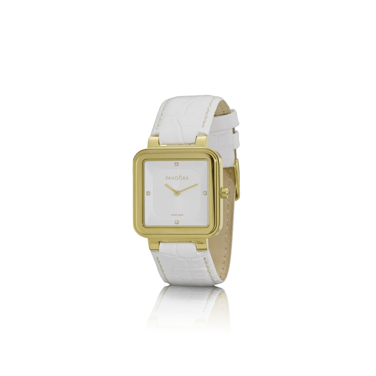 Grand Cushion White Watch