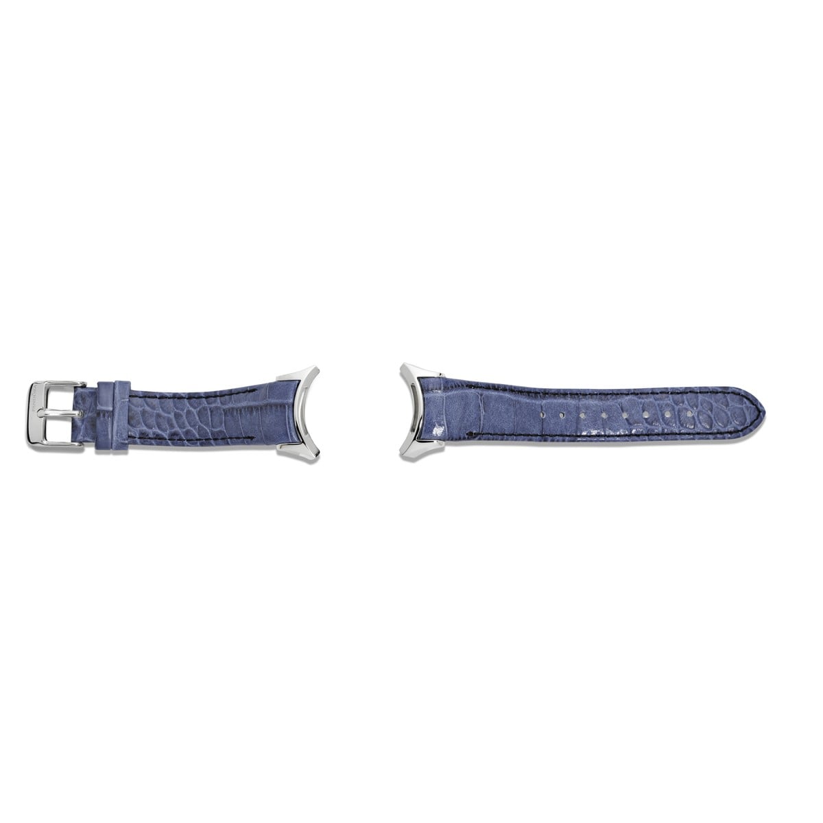 Imagine Grand C Blue Leather Strap, Stainless Steel