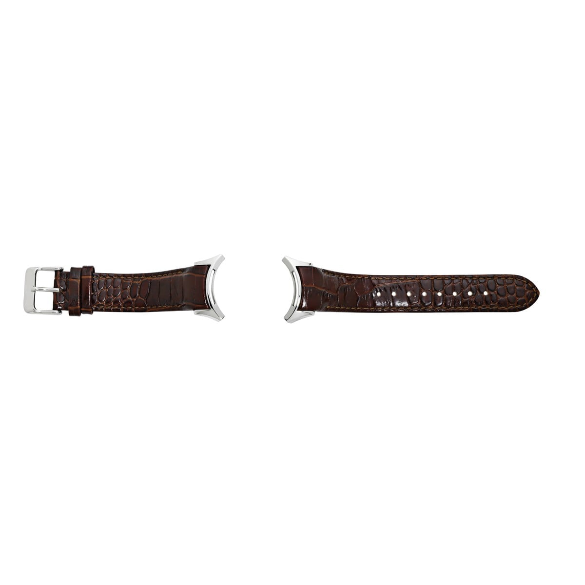Imagine Grand C Brown Leather Strap, Stainless Steel