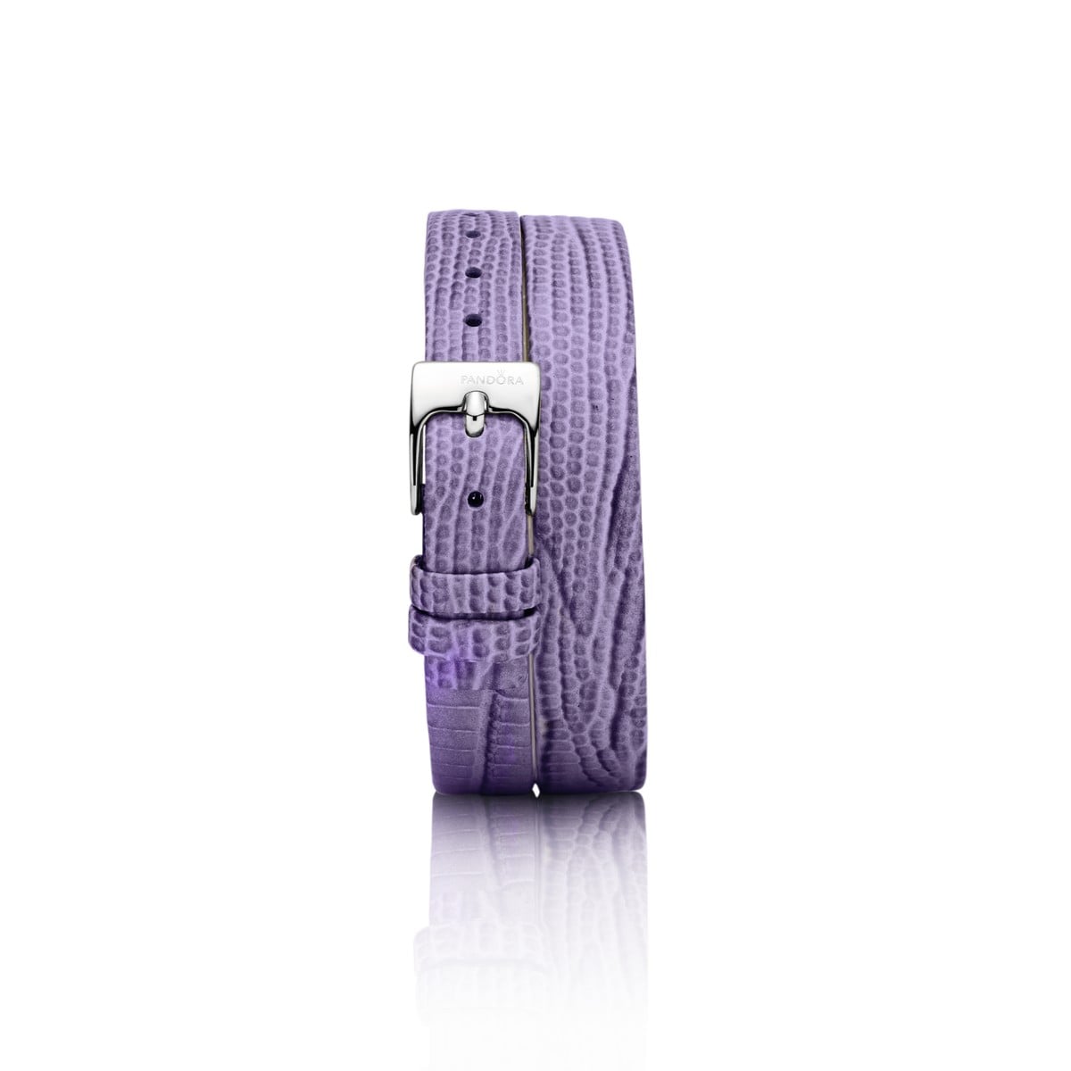 Purple Leather Strap