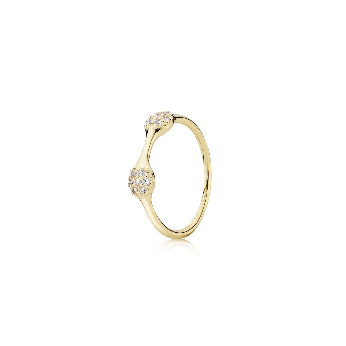 Gold Ring 2pod, 18K