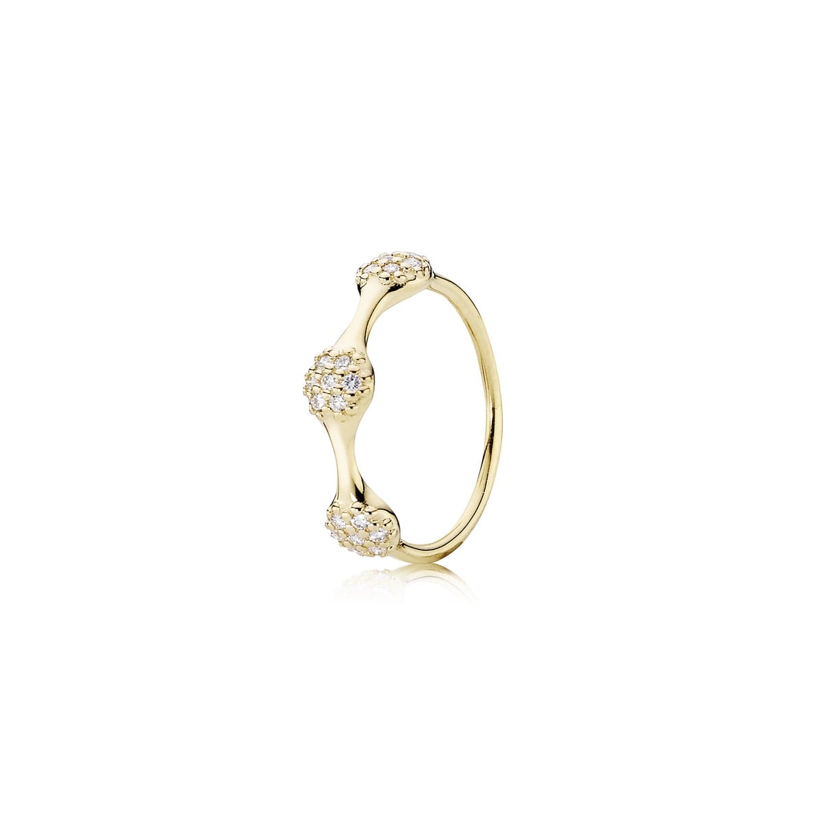 Gold Ring 3pod, 18K