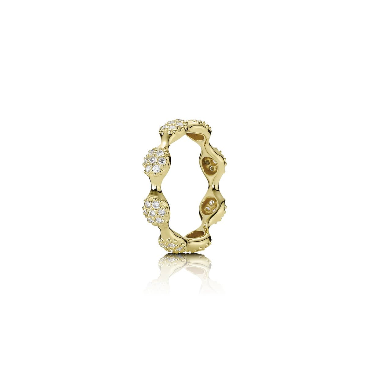 Pandora Gold Ring 8pod, 18K 970123D 970123 — Foto 1 von 1