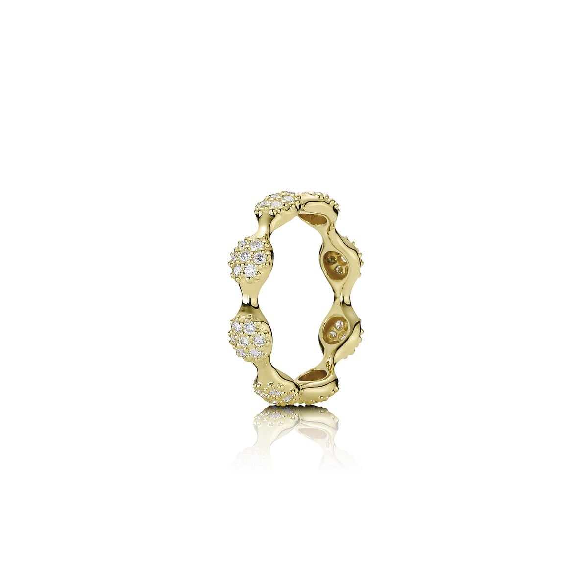 Gold Ring 8pod, 18K