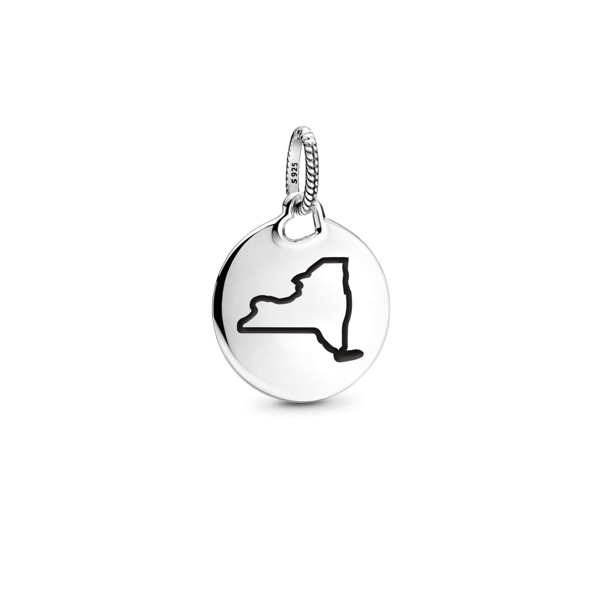 New York State Round Pendant