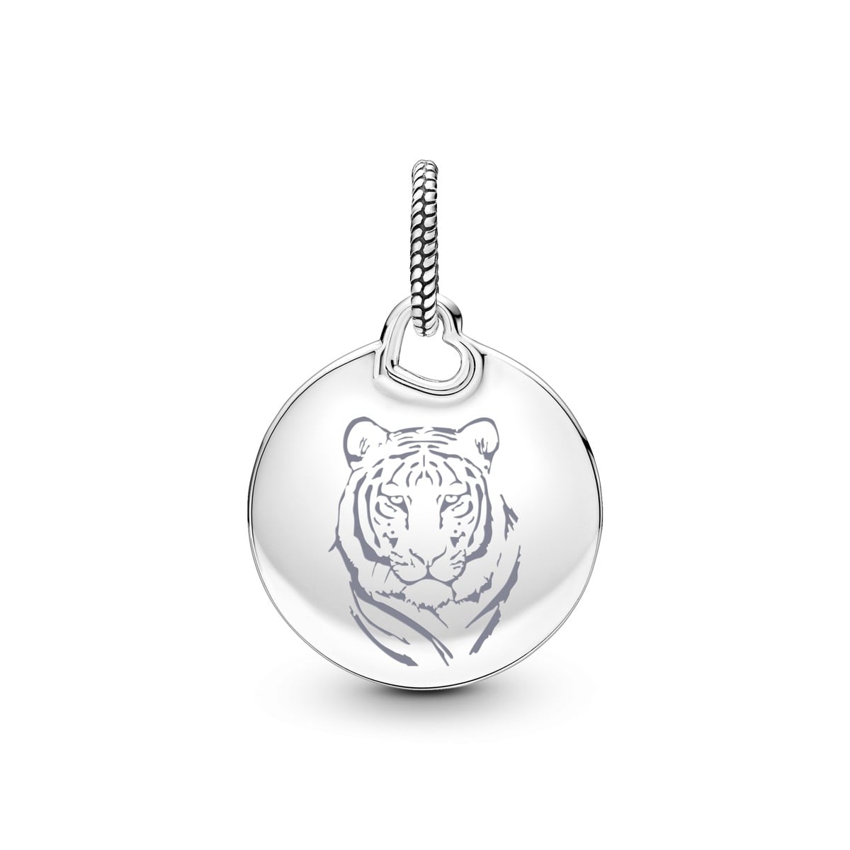 Tyger Round Tag Pendant