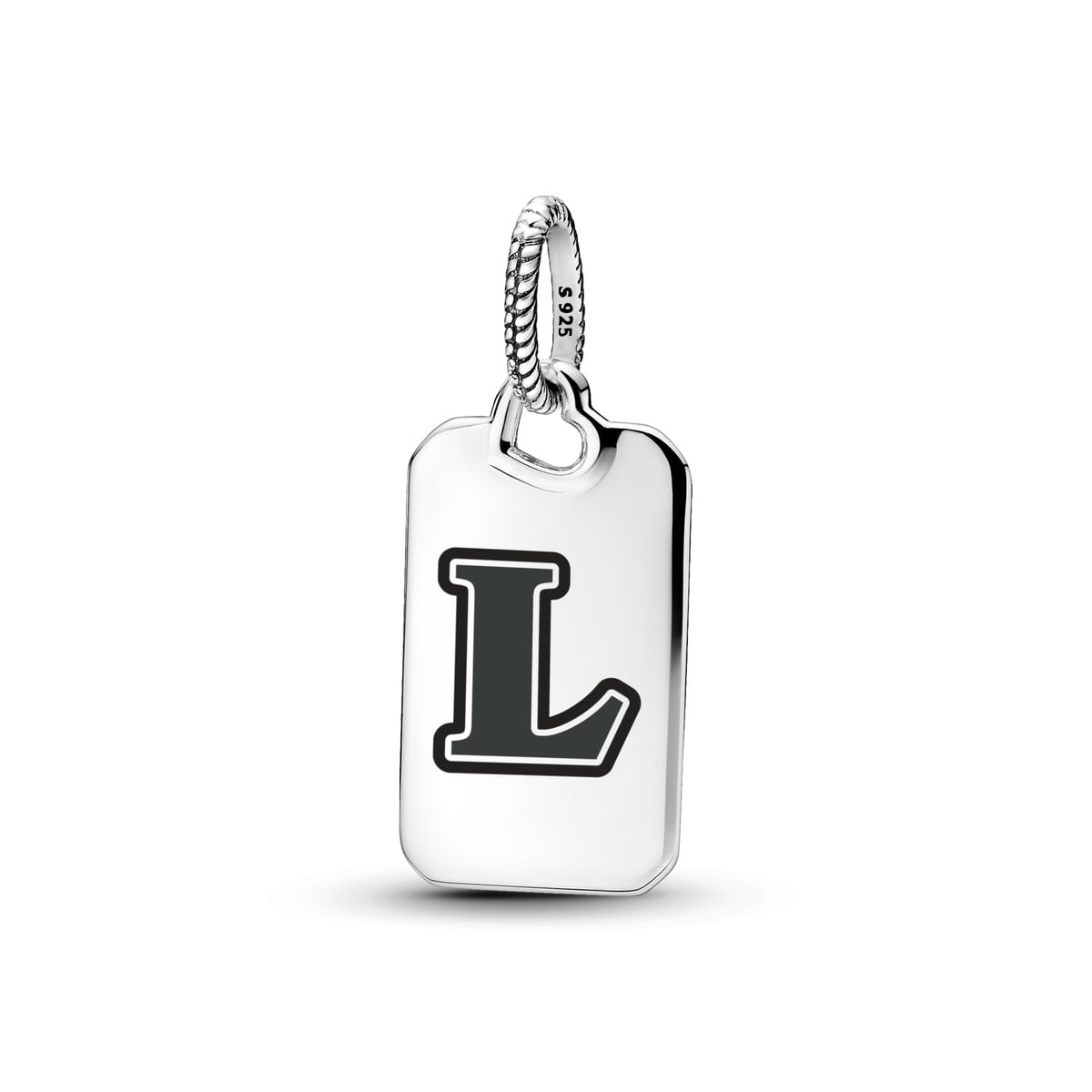 Letter L Rectangle Pendant