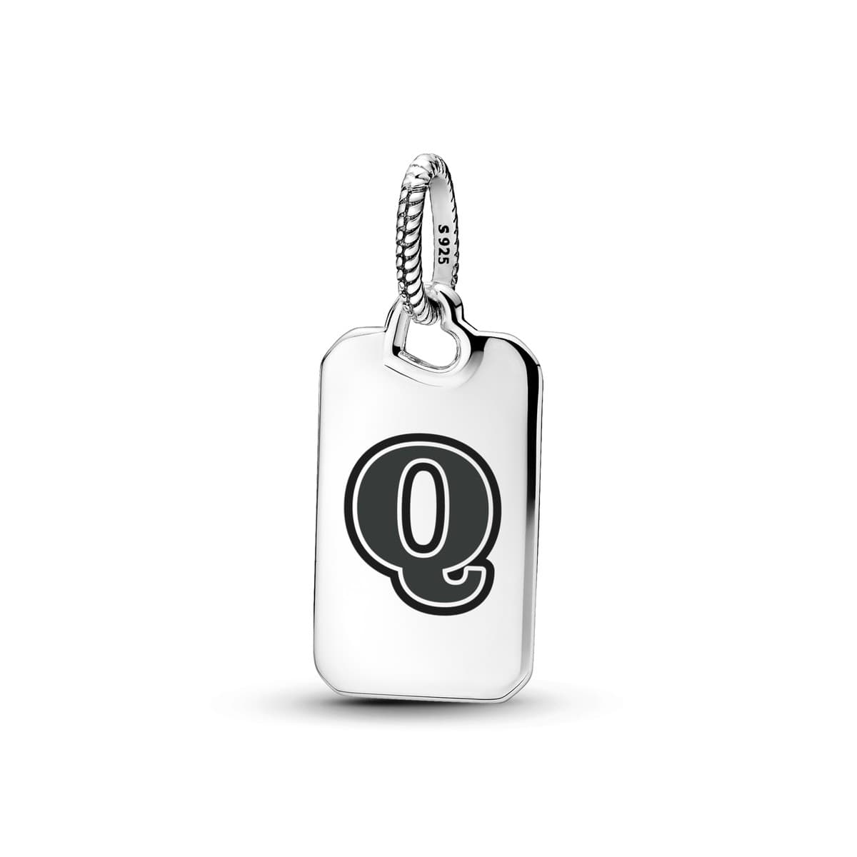 Pandora Letter Q Rectangle Pendant ENG398611C00_51 — Foto 1 von 1