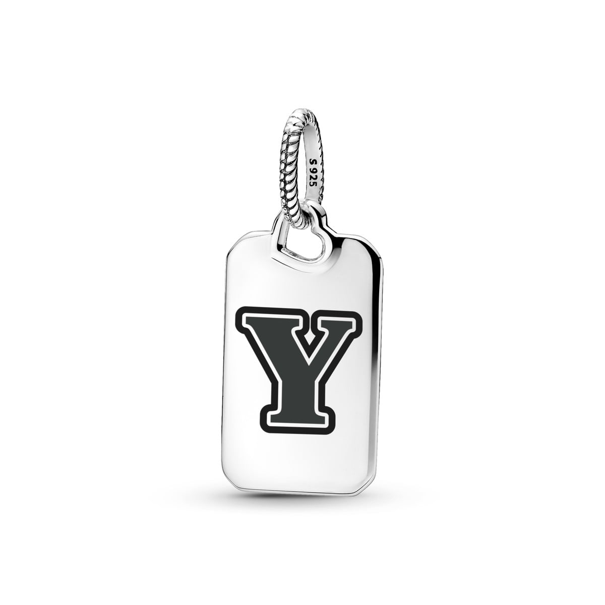 Letter Y Rectangle Pendant
