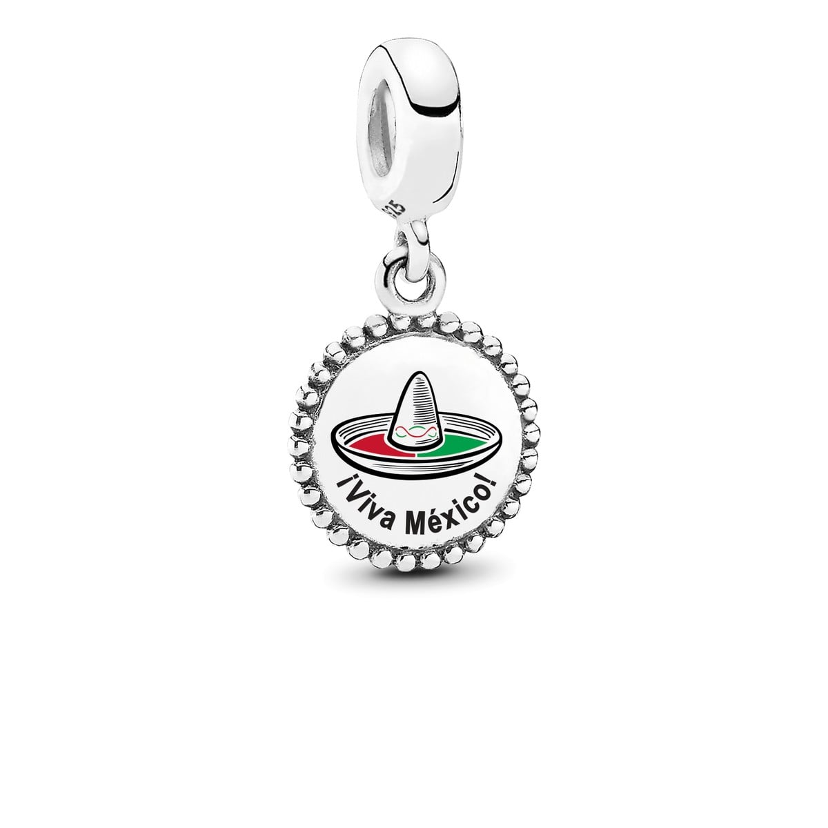Viva Mexico Sombrero Dangle Charm