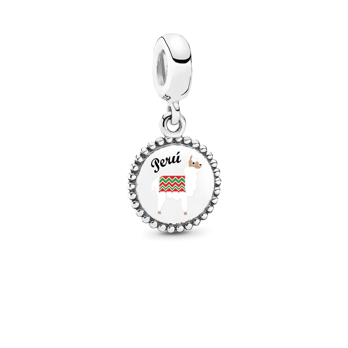 Peru Llama Dangle Charm