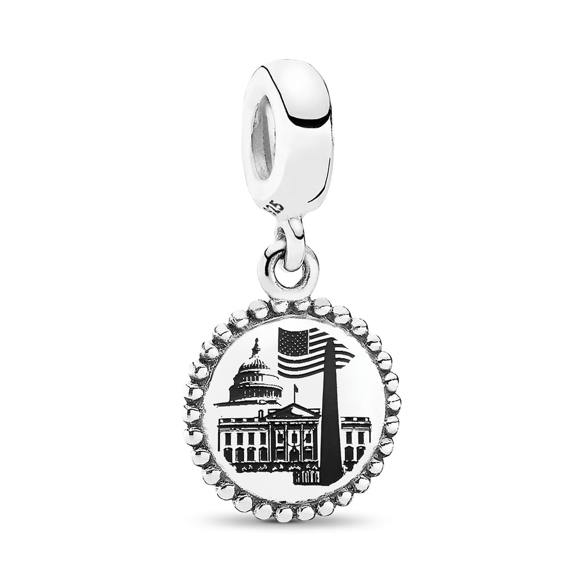 Washington DC Dangle Charm