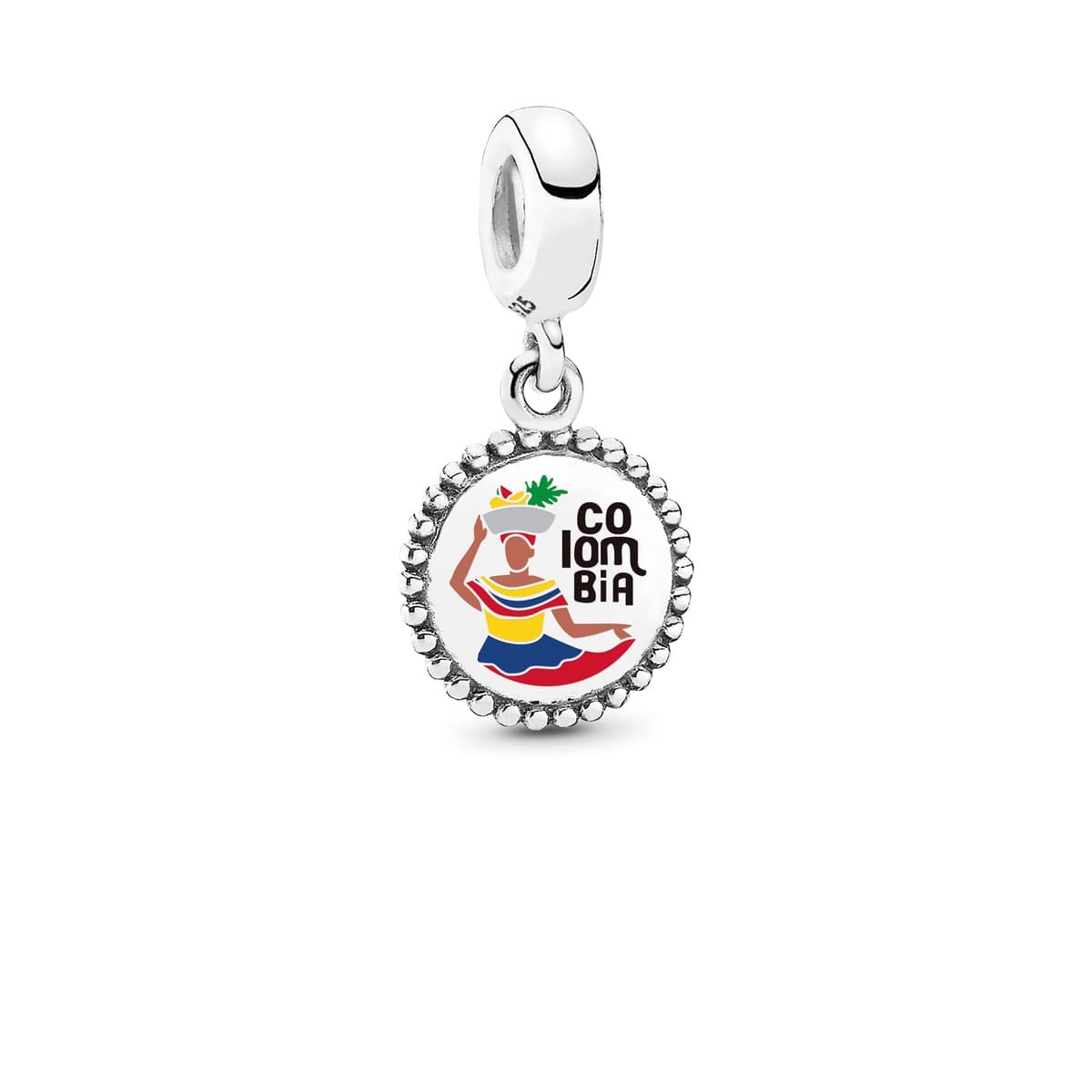 Pandora Colombian Palenquera Dangle Charm ENG791169_149 — photo 1 sur 1