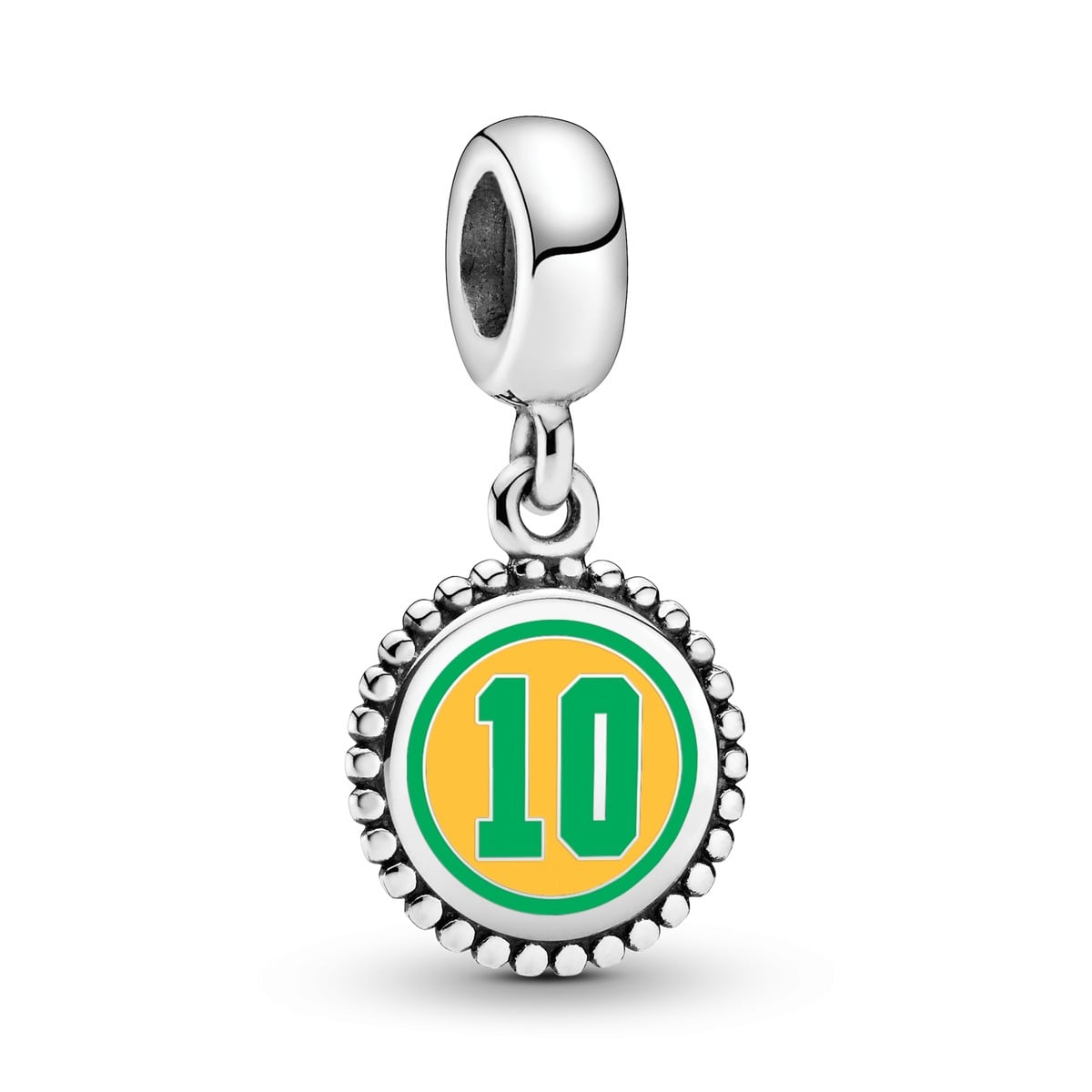 Brazil #10 Soccer Charm