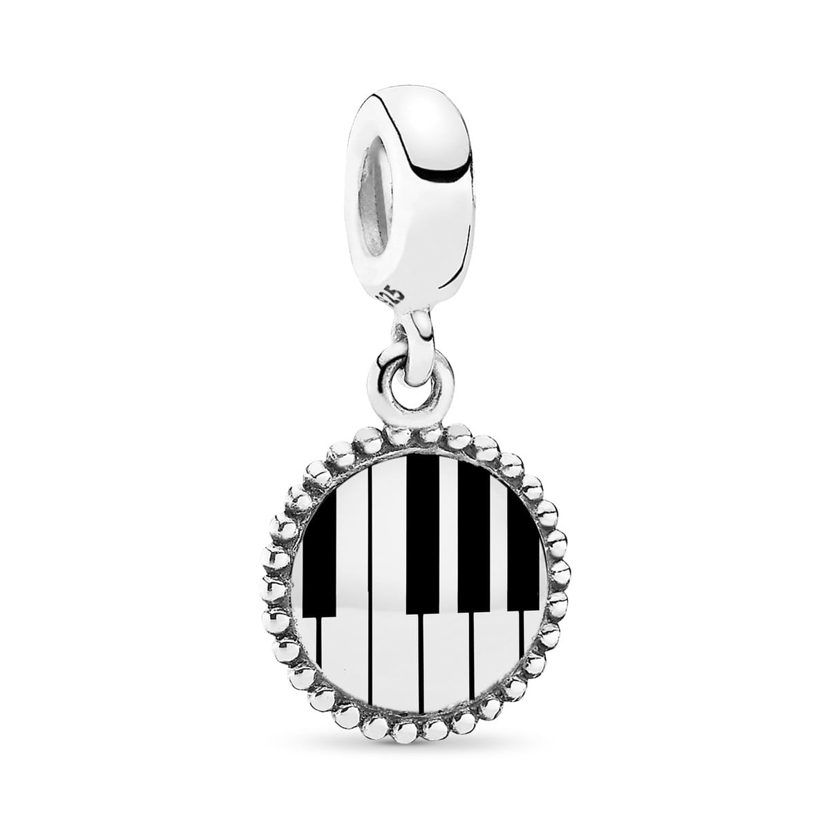 Piano Keys Dangle Charm
