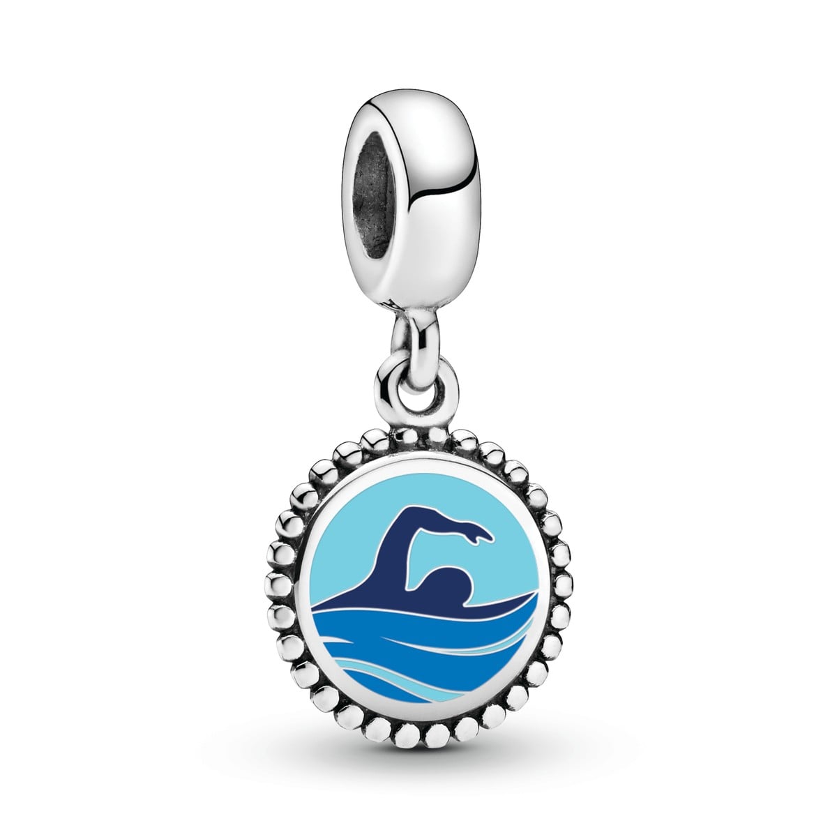 Swimmer Dangle Charm