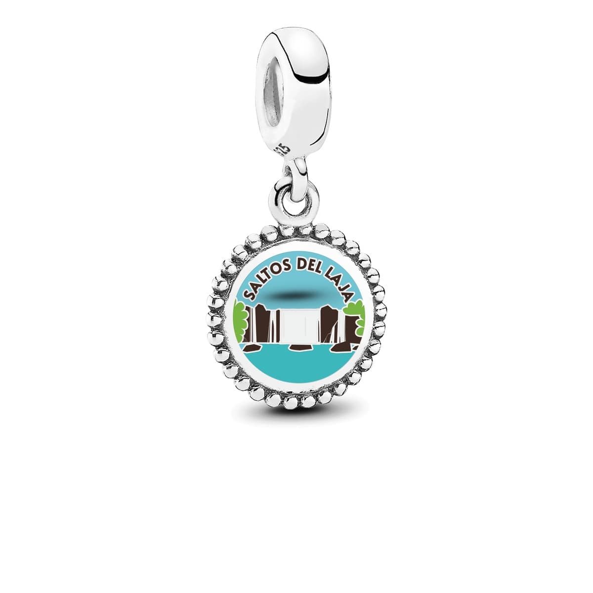 Pandora Saltos del Laja Dangle Charm ENG791169_396 — Foto 1 von 1